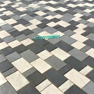 Брусчатка вибропрессованная Алматы.