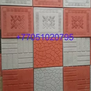 Плитка тротуарная в Алматы. Брусчатка.