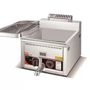 Фритюрница для фри и курицы. 12 литров газовый Модель: DBH-12LE Емкост