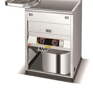 Фритюрница для фри и курицы 40 литров. Газовая Модель: DBH-40 L Емкост