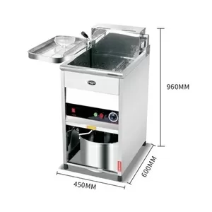 Фритюрница для фри и курицы 30 литров. Электрическая. 380 В Модель: BD