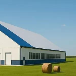 Строительство ангара для любых целей под ключ за 14 дней