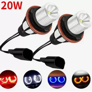 2 шт. светодиодные лампы «ангельские глазки» для BMW  по 10ватт лампа. Без ошибок.