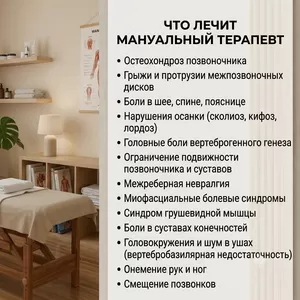 Мануальная терапия без боли: мягкая техника для взрослых и детей