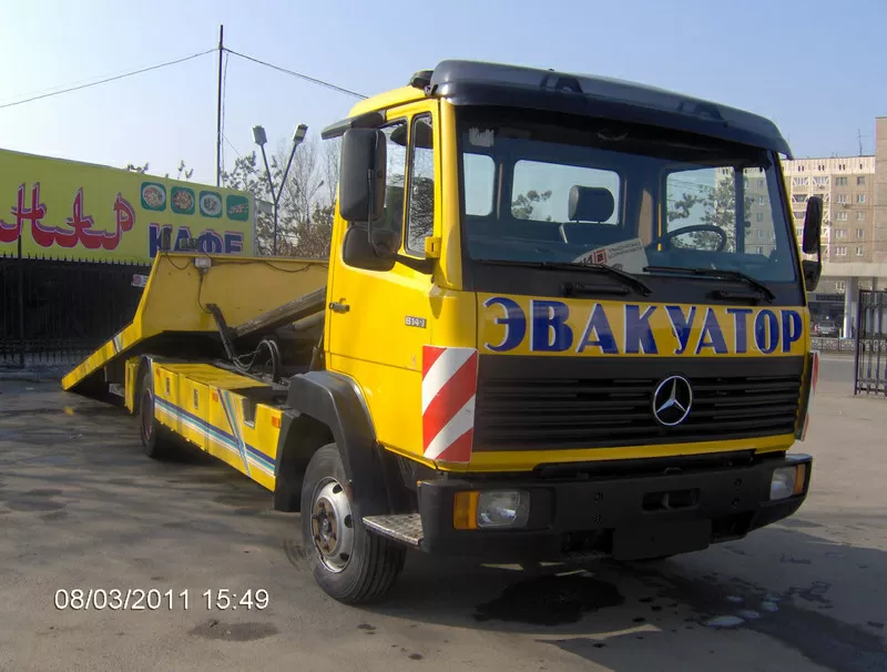 Продам эвакуатор Mersedes 814D 1988.