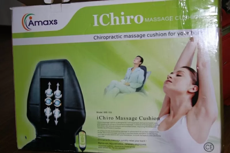 Универсальное массажное кресло-накидка iChiro Massage Cushion WIE-103 2