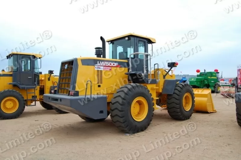 Оригинальный фронтальный погрузчик XCMG LW500F в Алматы 5
