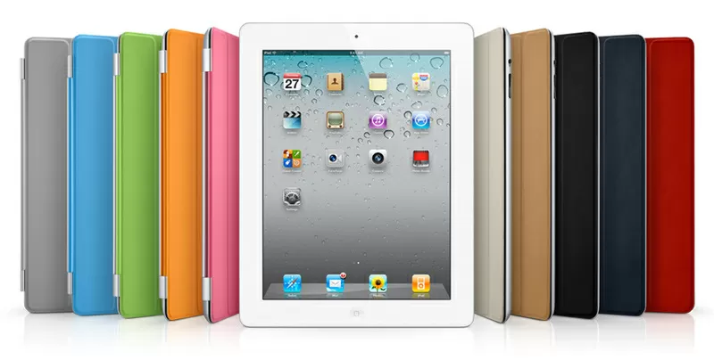 Чехлы Smart Cover для iPad 2  полиуретан и кожа в наличии