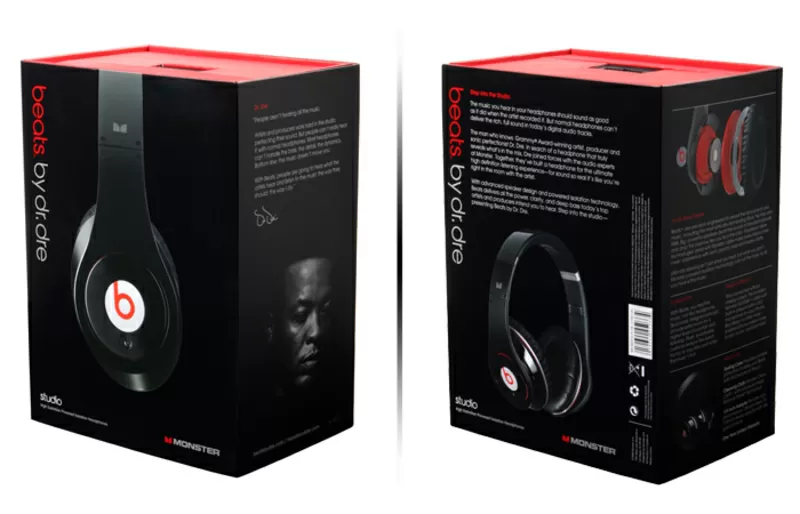 Наушники Monster beats by Dr.Dre Studio оригинал 2