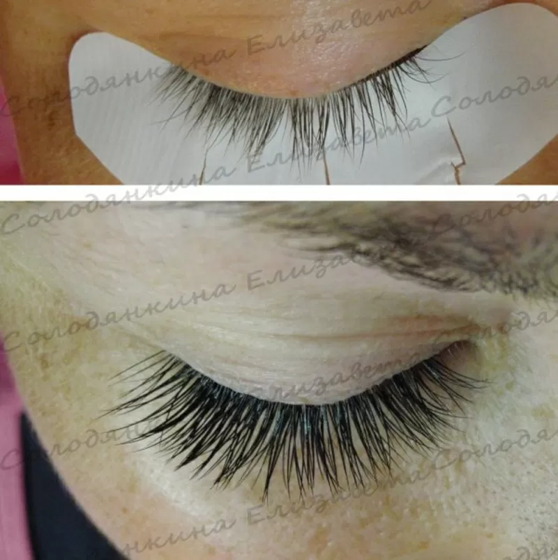 Наращивание 3D LASHES ресниц 2