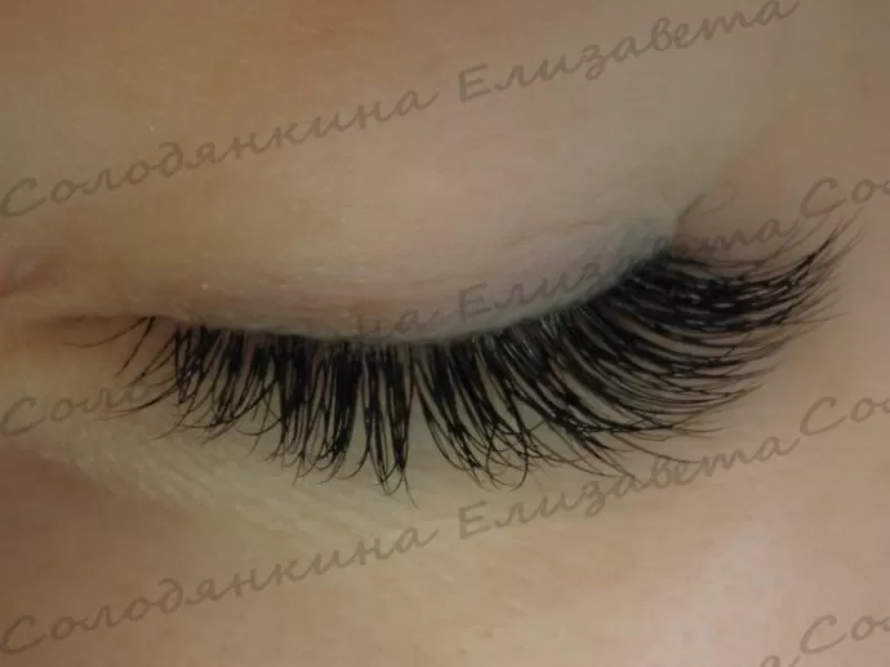 Наращивание 3D LASHES ресниц 5