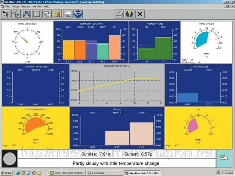 Регистратор WeatherLink 2