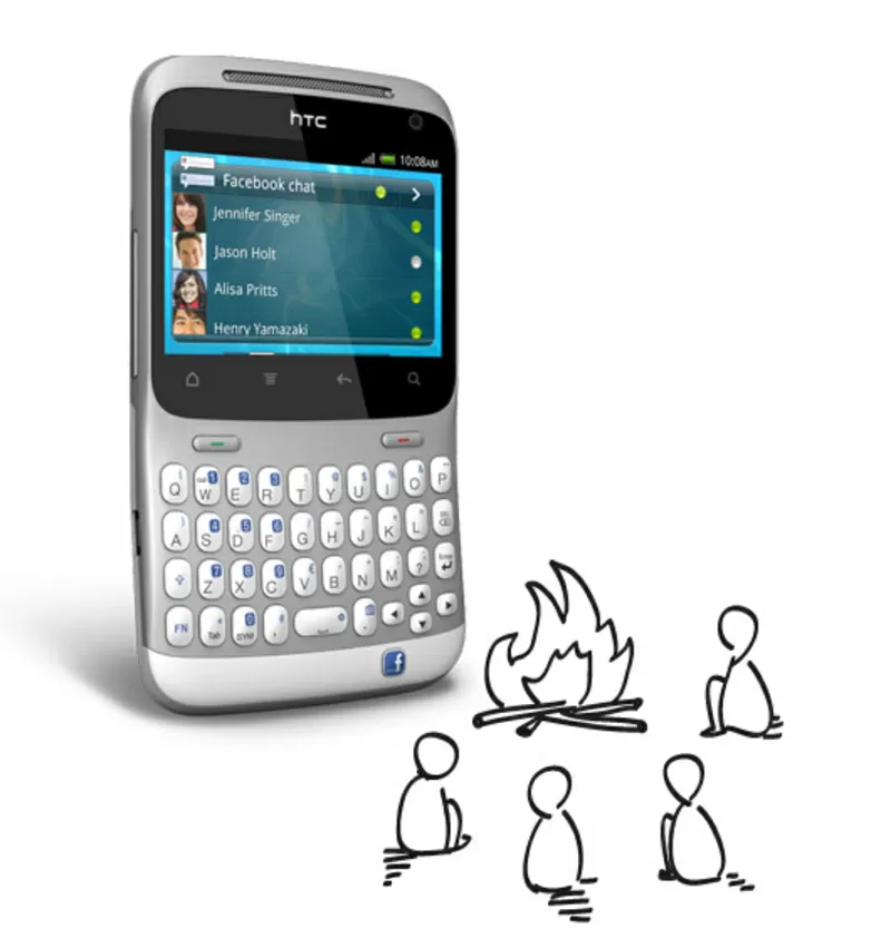 HTC ChaCha - смартфон  2