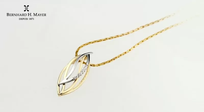 Bernhard H. Mayer. Amelia Diamond Pendant. Золотой кулон с бриллиантаv 2