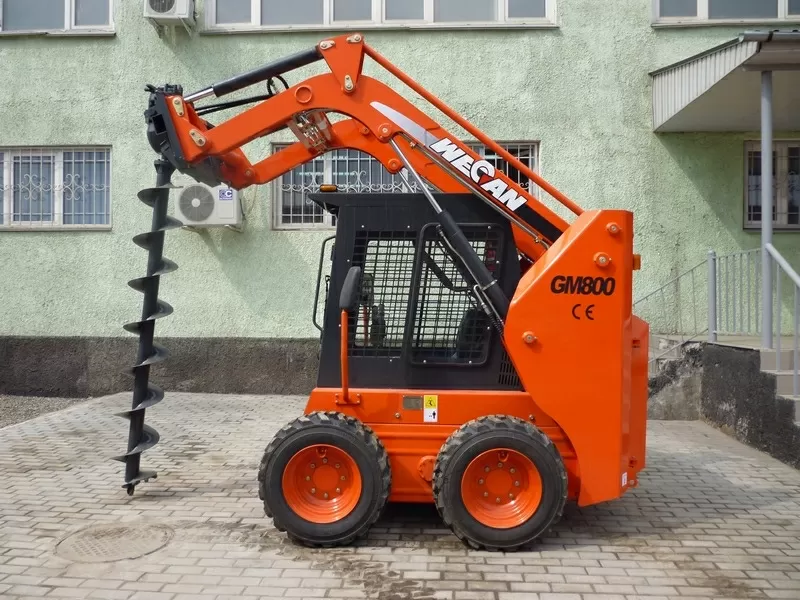 Минипогрузчик WECAN GM 800 г/п 800 кг, 61 л.с, 4WD 3