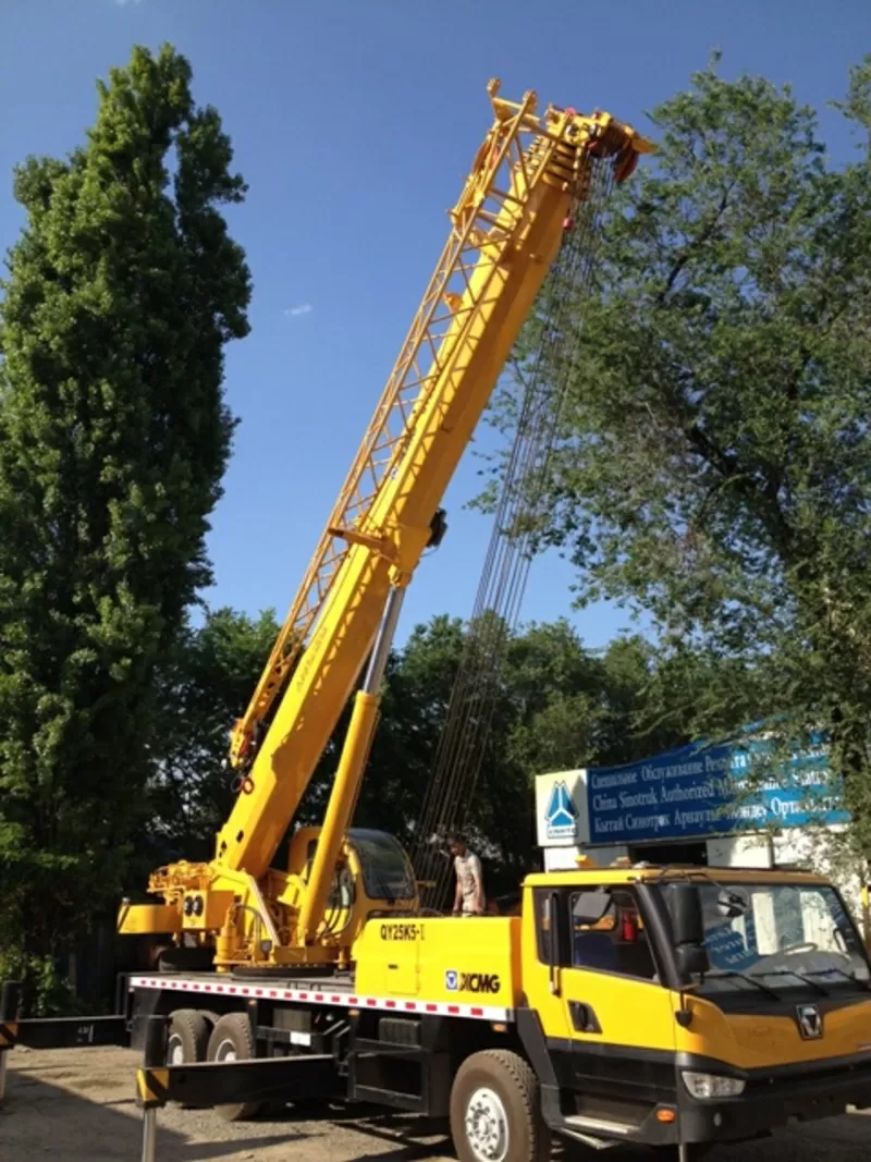 Автокраны XCMG,  ZOOMLION,  4-5 секций,  25 тонники, рычажный и джойстик 3
