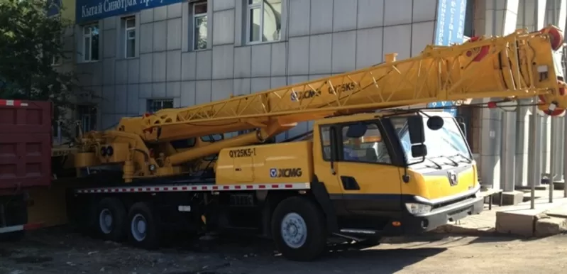 Автокраны XCMG,  ZOOMLION,  4-5 секций,  25 тонники, рычажный и джойстик 4