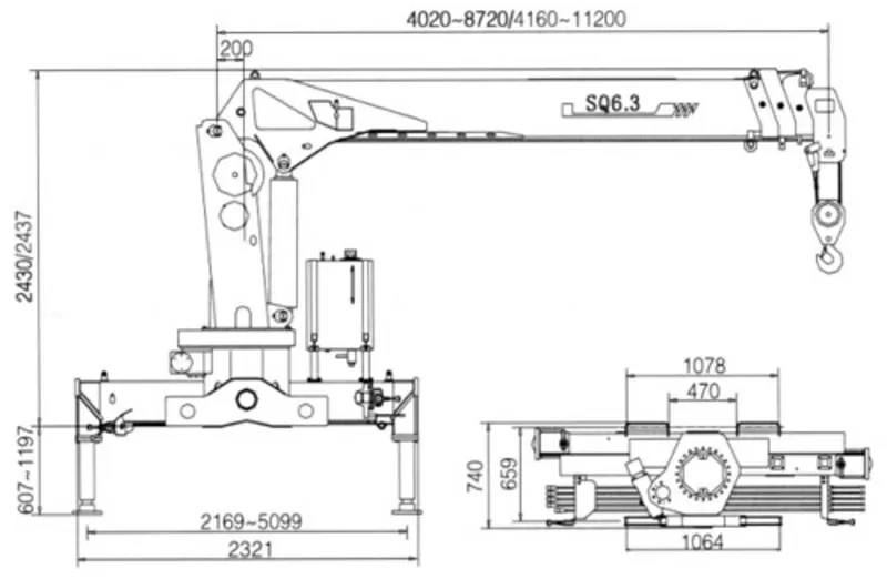 Крано-манипуляторные установки XCMG  от 3, 2тн до 8 тонн 5