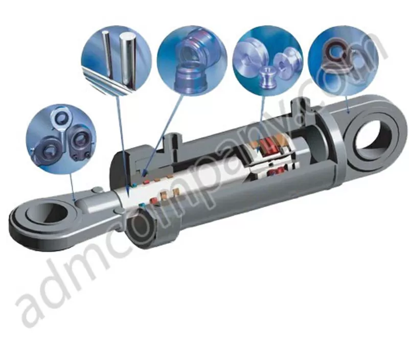 Гидроцилиндры для автогрейдеров ДЗ-122,  ДЗ-143,  ДЗ-180,  ГС 14.02