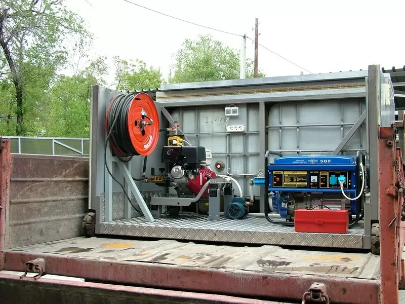 многофункциональный каналопромывочный аппарат 4