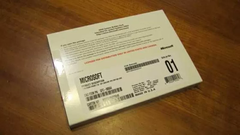 Microsoft Windows 7 professional OEM