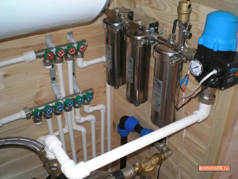 Полный спектр сантехнических работ.