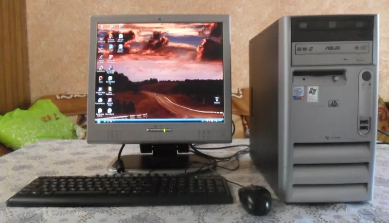 Продам компьютер НР, б/у, Pentium 4