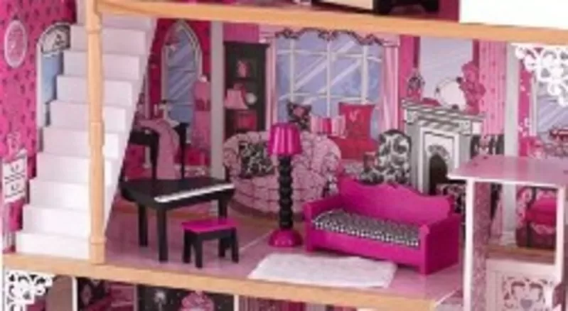 KidKraft Кукольный домик для Барби с мебелью Амелия в наличии 3