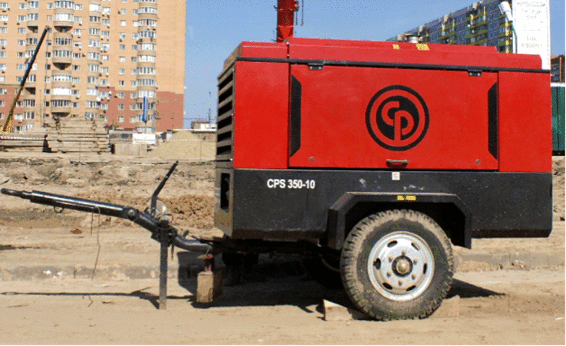 Компрессор Дизельный передвижной CPS350-12 Chicago Pneumatic 2