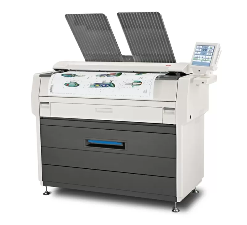KIP 7100 – широкоформатная система копирования - печати - цветного sca