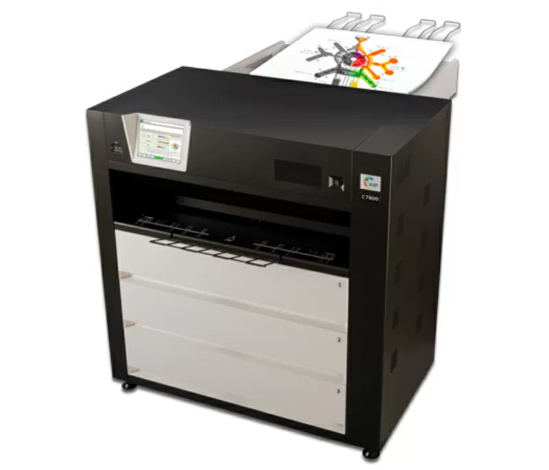 KIP C7800- цветной  широкоформатный принтер-сканер-копир