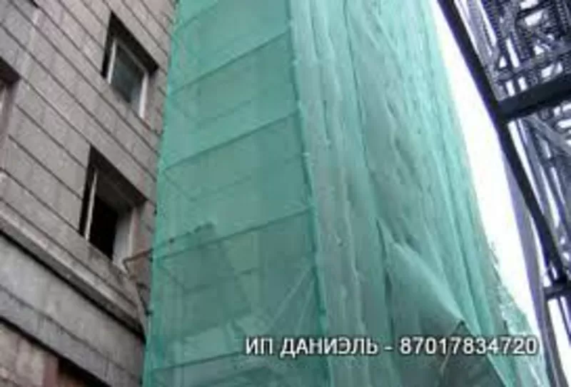 Продам сетки фасадные, защитные, укрывные, улавливающие в Алмате
