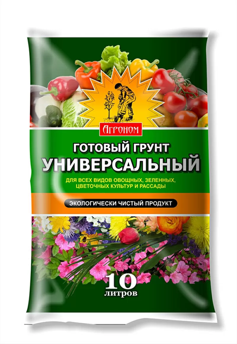 Грунты компании «Агроснаб» ГРУНТ «АГРОНОМ универсальный»