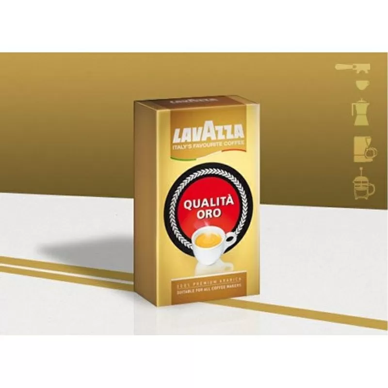 Купить кофе Lavazza Oro молотый в Алматы