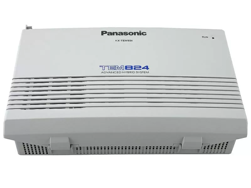 Мини Атс Panasonic KX-TEM824 + KX-TE82480X плата расширения  2