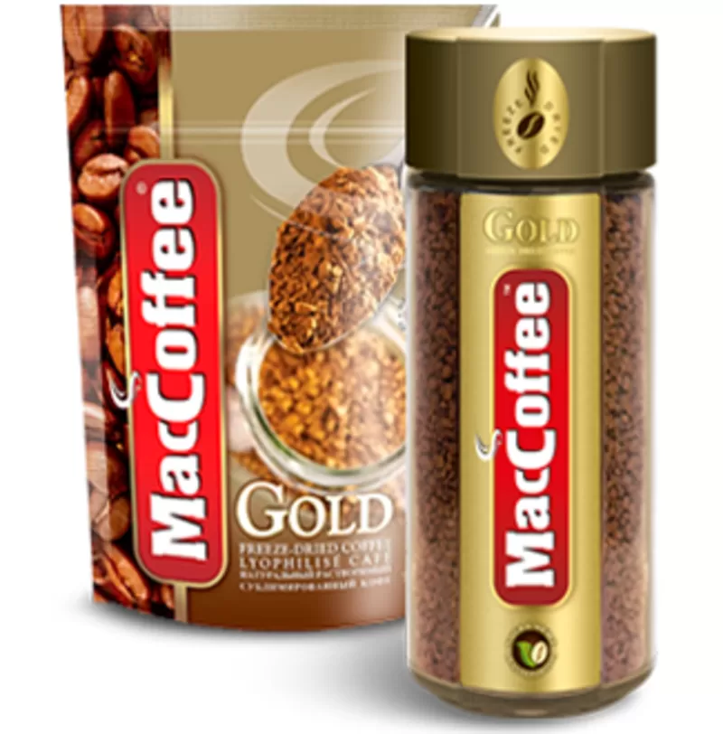 Купить растворимый кофе  MacCoffee Gold 