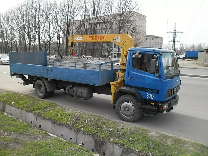 манипулятор,  грузоперевозки по области и городу Алматы