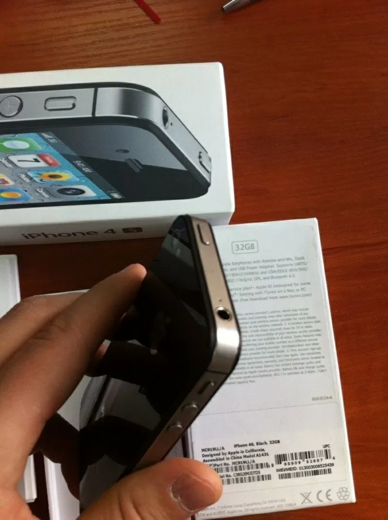 Новые оригинальные телефоны Apple iPhone 4S 32Gb официально под заказ. 2