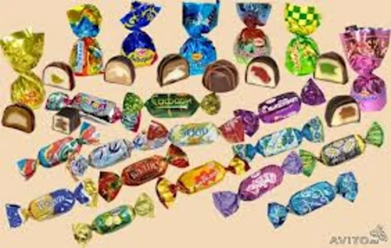 Продажа конфеты и печенье оптом и в розницу