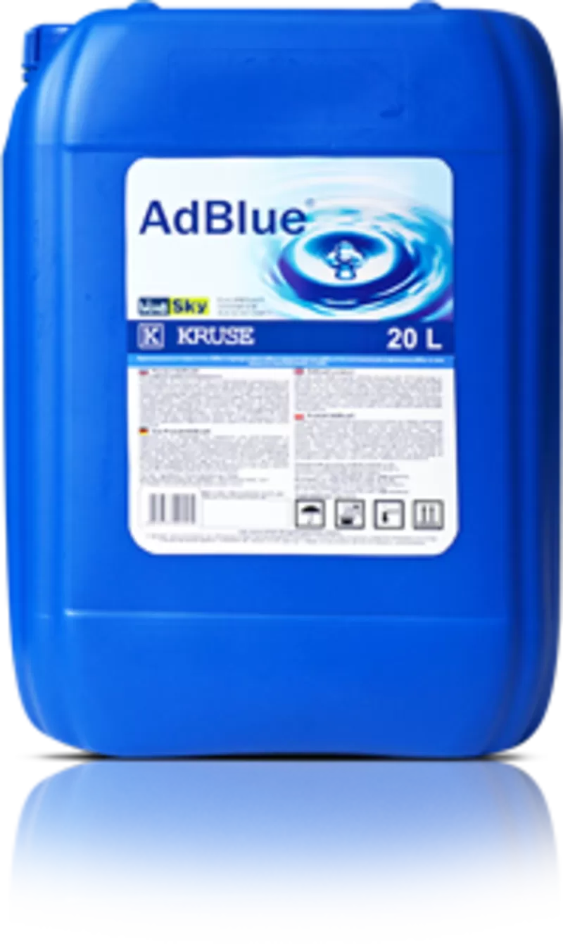 AdBlue-водный раствор мочевины для дизельных двигателей 20л. 