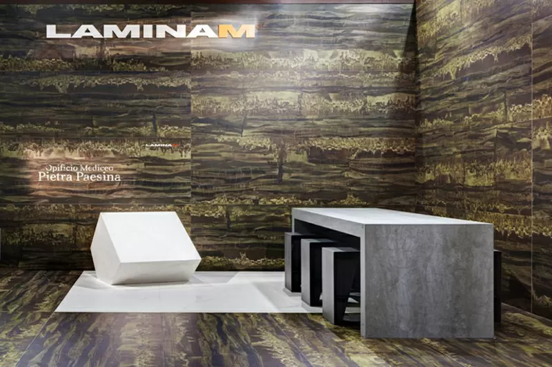 Laminam – керамогранит нестандартных размеров,  плиты размером 1000 х 3 5