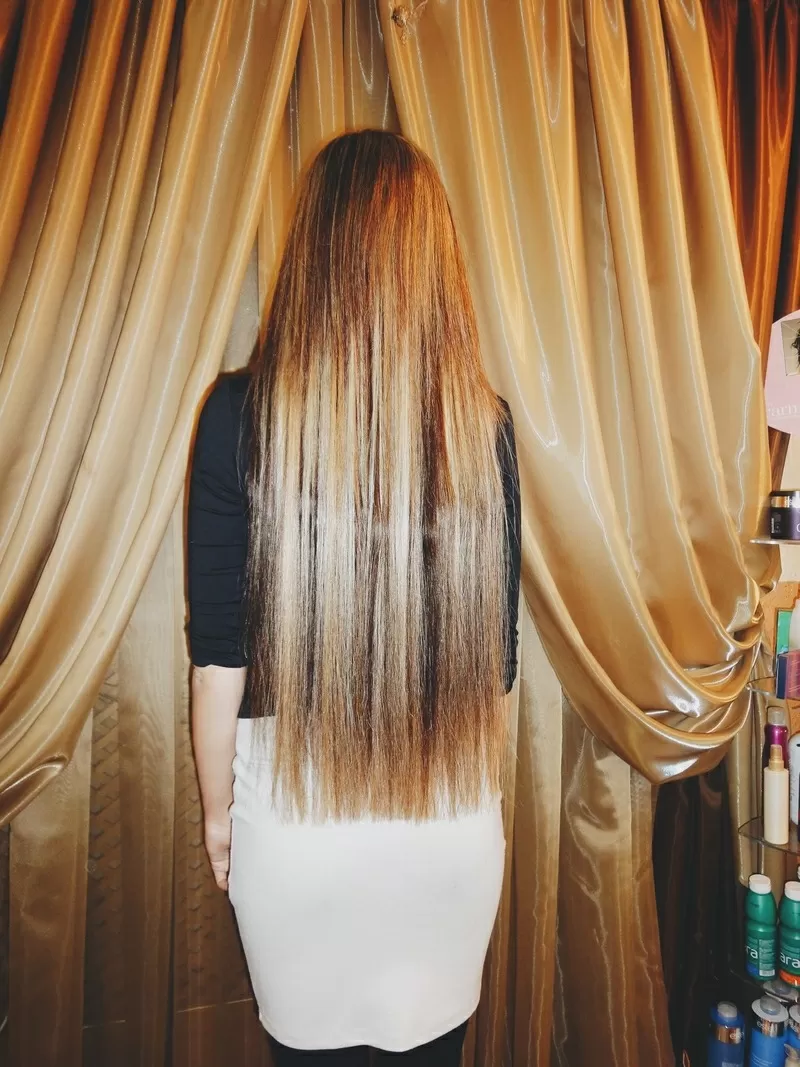 Наращивание волос в Алматы.