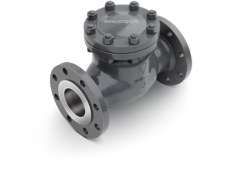 Клапаны обратные подъёмные (горизонтальные) фланцевые стальные