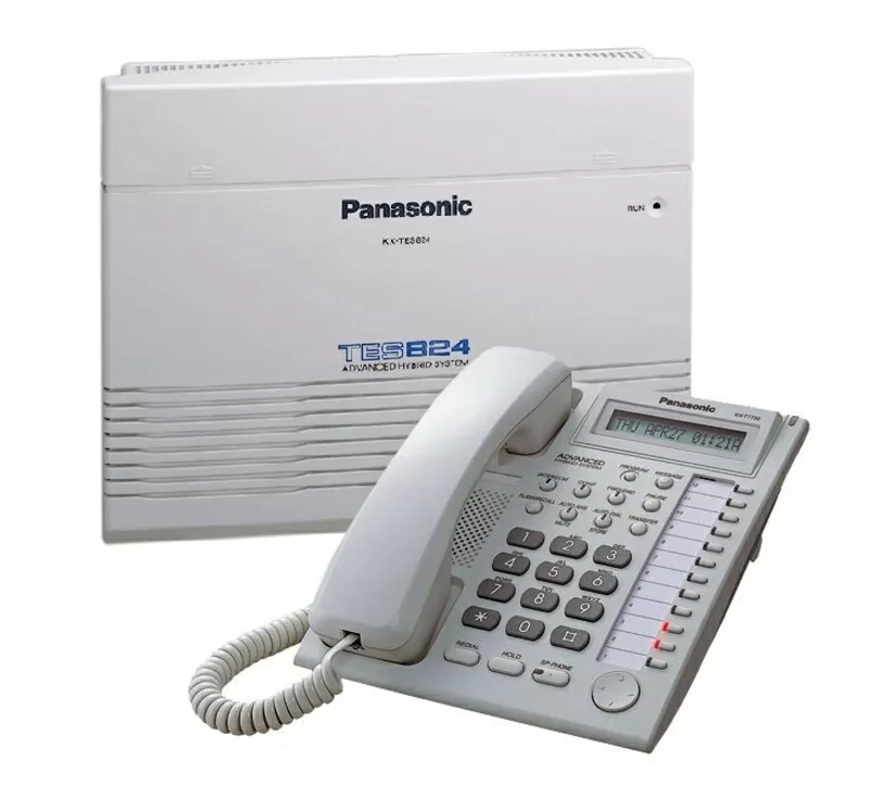 Мини АТС Panasonic аналоговая kx-TEM824 на 6 внешних 16 внутренних або