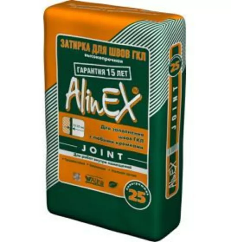 Затирка для швов гипсокартона AlinEX 