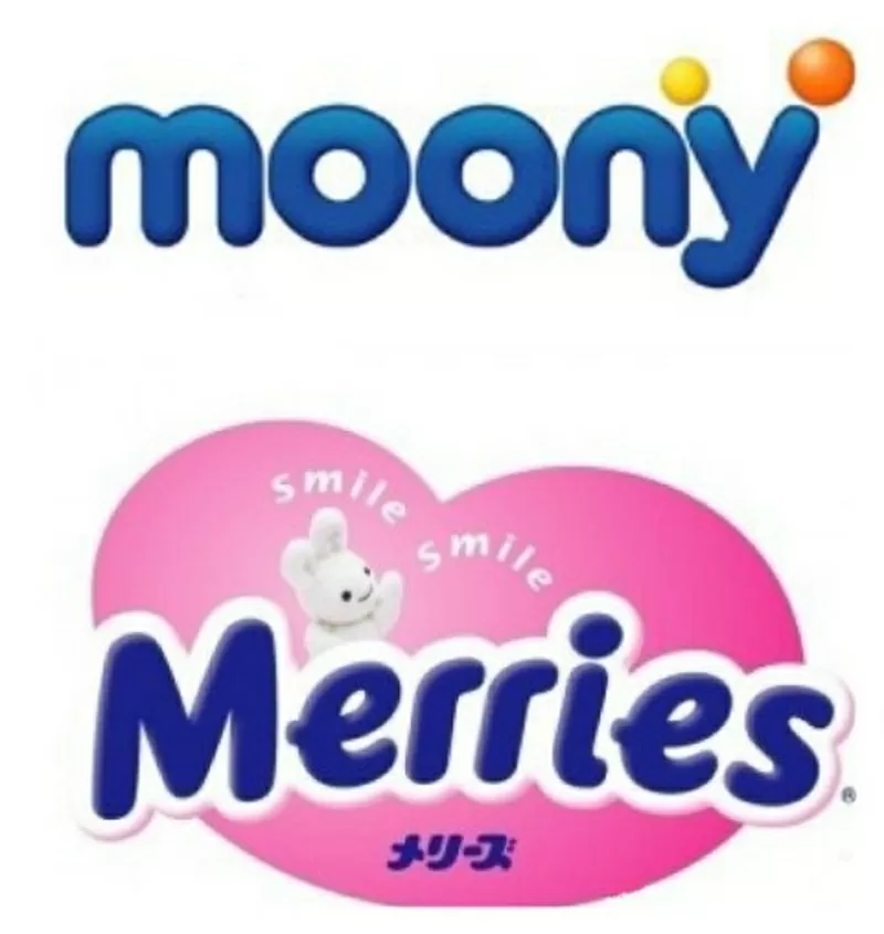  японские Подгузники Moony и Merries по оптовым ценам 3800 и 3900 тенг