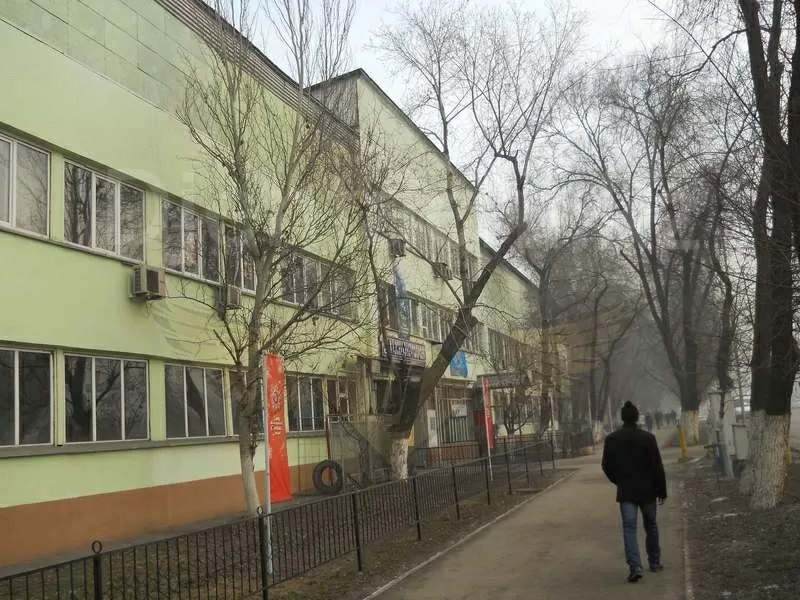 Покраска зданий Алматы 4