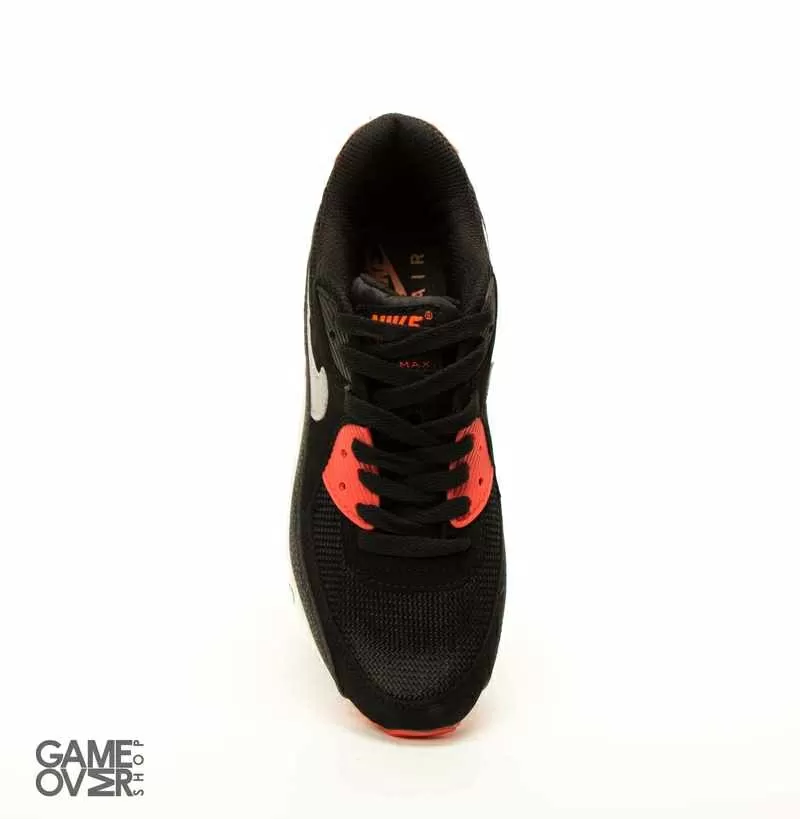 Nike Air Max 90 Black/Grey/Coral 2