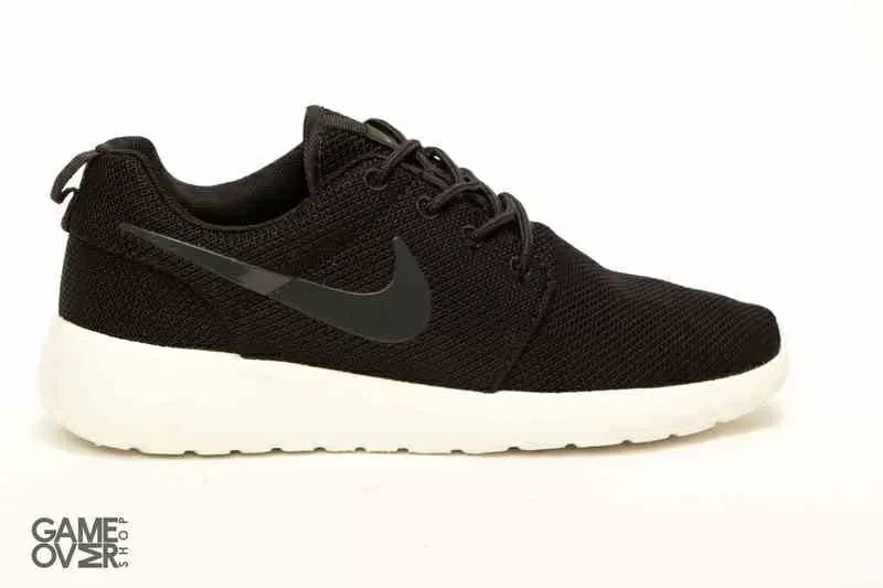 Nike Roshe Run Black White/Grey Icon