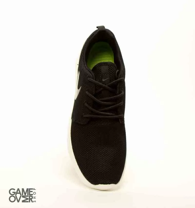 Nike Roshe Run Black White/Grey Icon 3